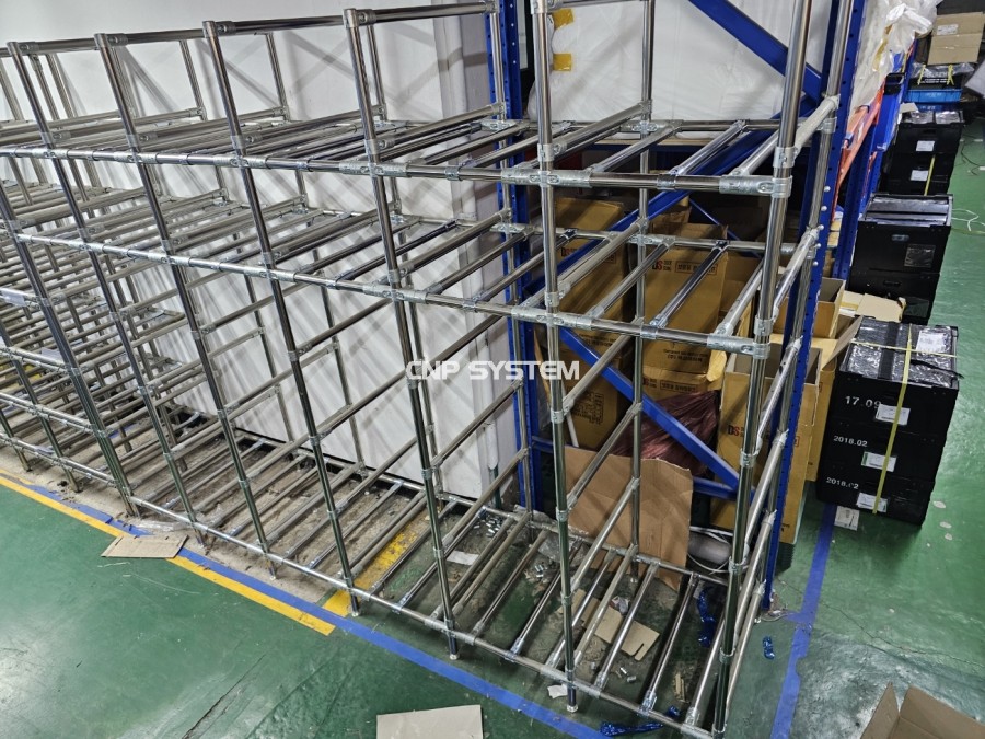 또한 당사에서 취급하는 모든 랙과 마찬가지로

이전 설치가 용이하고 작업자의 안전을 보장하고

업무 시간을 효율적으로 단축할 수 있습니다.